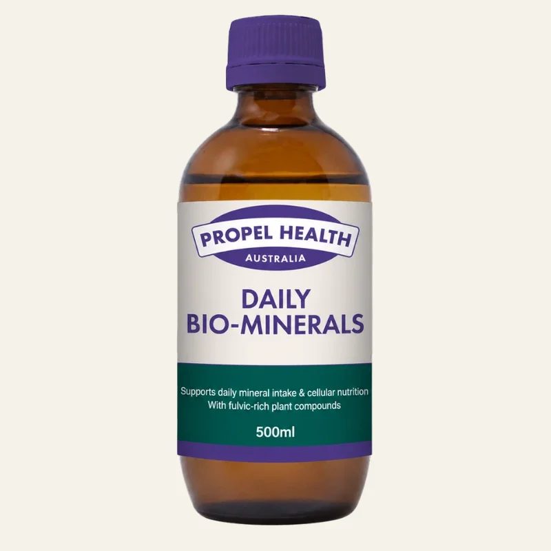 Fulvic acid minerals Australia: Propel Health Daily Bio-Minerals 500 mL